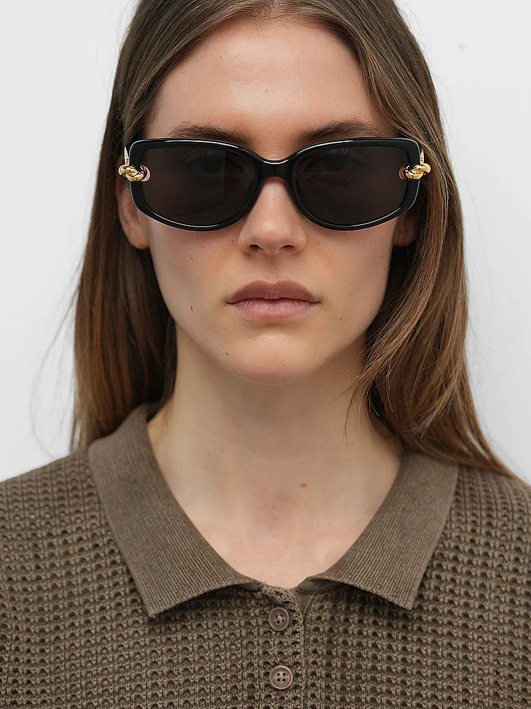 BOTTEGA VENETA Sonnenbrille BV1440SA schwarz damen 2